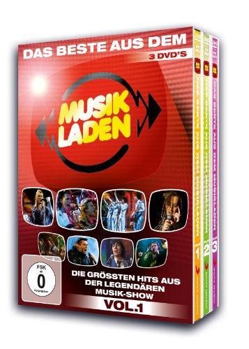 DVD - Various Artists - Das beste aus dem Musikladen, Vol. 1 [3 DVDs]