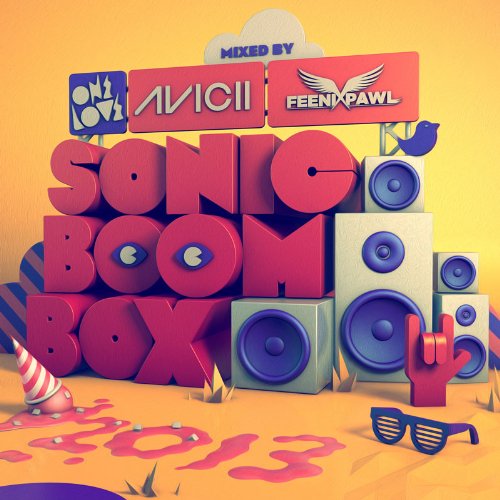 Avicii & Feenixpawl Present Various - Sonic Boom Box 2013