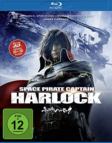  - Space Pirate Captain Harlock  (inkl. 2D-Version) [3D Blu-ray]