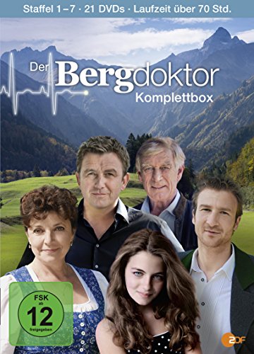 DVD - Der Bergdoktor - Komplettbox, Staffel 1 - 7 (21 Discs)