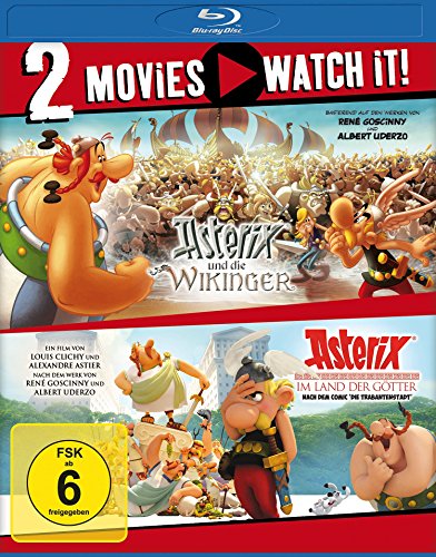  - Asterix und die Wikinger/Asterix im Land der Götter [Blu-ray]