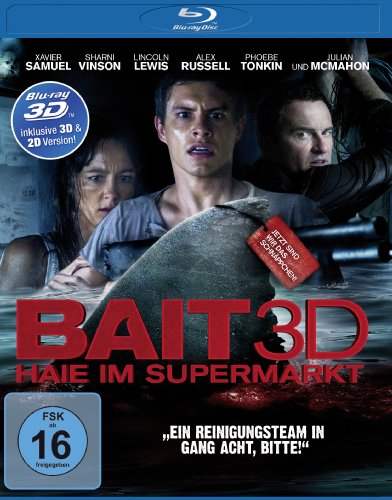 Blu-ray - Bait - Haie im Supermarkt 3D (inkl. 2D Version) [Blu-ray 3D]