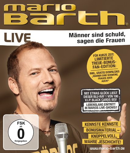 Blu-ray - Mario Barth - Männer sind schuld, sagen die Frauen [Blu-ray]