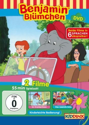 DVD - Benjamin Blümchen - im Krankenhaus / Das rosarote Auto