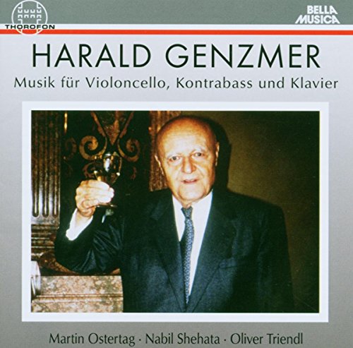 Genzmer , Harald - Musik für Violoncello, Kontrabass und Klavier (Ostertag, Shehata, Triendl)