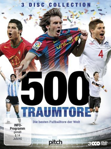 DVD - 500 Traumtore - Die besten Fußballtore der Welt [3 DVDs]