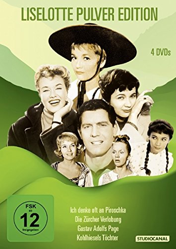 DVD - Liselotte Pulver Edition (Ich denke oft an Piroschka / Die Züricher Verlobung / Gustav Adolfs Page / Kohlhiesels Töchter)