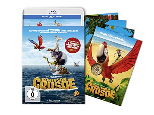 Blu-ray - Robinson Crusoe 3D (2D+3D) (Limited Edition)