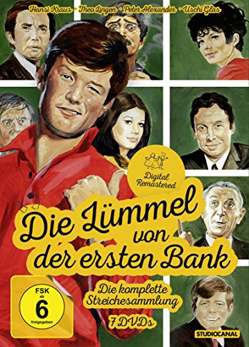 DVD - Die Lümmel von der ersten Bank - Die komplette Streichesammlung (7 Discs, Digital Remastered)