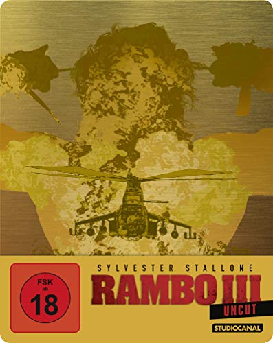  - Rambo III / Uncut / Limited SteelBook Edition [Blu-ray]