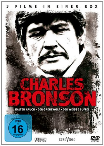 DVD - Charles Bronson Box: Kalter Hauch / Der Grenzwolf / Der weisse Büffel (3 Filme in einer Box)