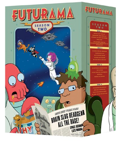 DVD - Futurama - Season 2 Collection