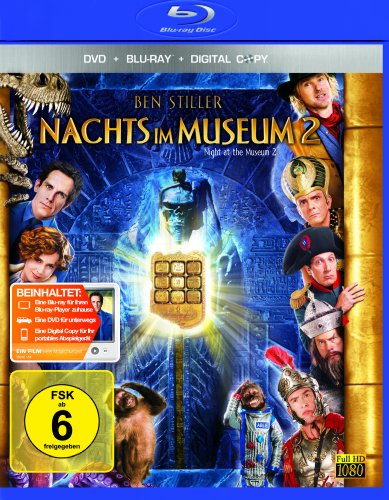 Blu-ray - Nachts im Museum 2 (+ DVD & Digital Copy Disc)