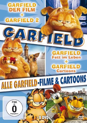 DVD - Garfield Complete Box (1+2, Fett im Leben, TV Se.)