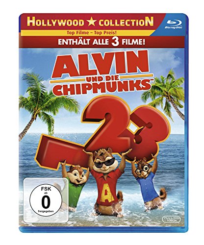  - Alvin und die Chipmunks - Teil 1-3 [Blu-ray]