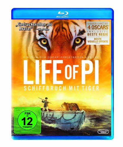 Blu-ray - Life of Pi - Schiffbruch mit Tiger