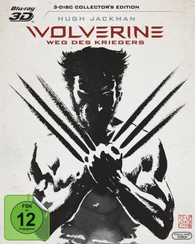 Blu-ray - Wolverine - Weg des Kriegers 3D (  Extended Cut 2D) (3-Disc Collector's Edition)