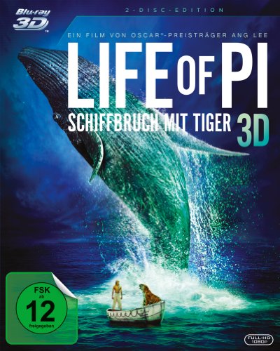 Blu-ray - Life of Pi - Schiffbruch mit Tiger 3D