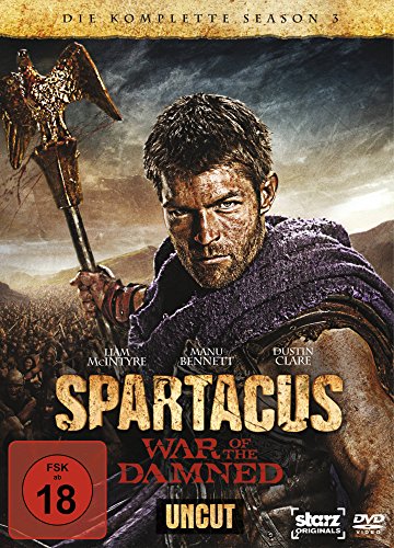  - Spartacus: War of the Damned - Die komplette Season 3 (4 Discs, Uncut)