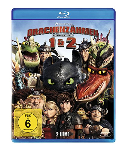 Blu-ray - Drachenzähmen leicht gemacht 1 und 2 Doppelbox [Blu-ray]