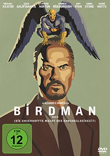 DVD - Birdman oder (Die unverhoffte Macht der Ahnungslosigkeit)