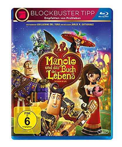  - Manolo und das Buch des Lebens  (inkl. Digital Ultraviolet) [Blu-ray]