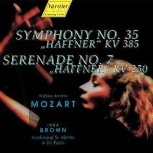 Mozart , Wolfgang Amadeus - Symphony No. 35 'Haffner', KV 385 / Serenade No. 7 'Haffner', KV 250 (Brown)