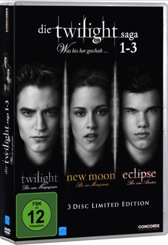 DVD - Die Twilight Saga 1 - 3 (Limited Edition)