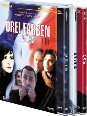 DVD - Drei Farben - Trilogie (blau,weiss,rot)