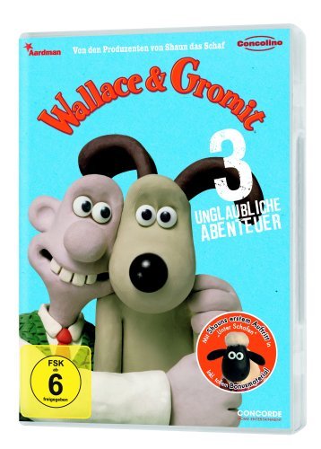 DVD - Wallace & Gromit - 3 unglaubliche Abenteuer