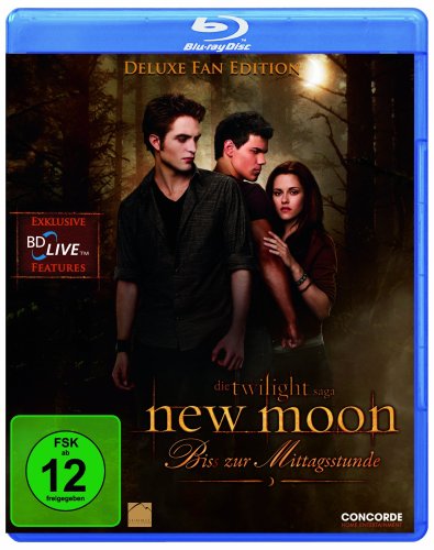 Blu-ray - Die Twilight Saga - New Moon - Bis(s) zur Mittagsstunde (Deluxe Fan Edition)