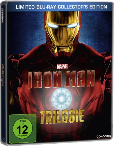 Blu-ray - Iron Man Trilogie (Limited Steelbook Collector's Edition) (Marvel)