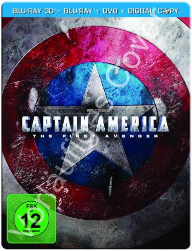  - Captain America SteelBook (exklusiv bei Amazon.de) [3D Blu-ray]