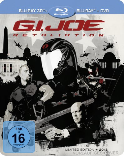 Blu-ray - G.I. Joe: Die Abrechnung - Steelbook (exklusiv bei Amazon.de) [3D Blu-ray + Blu-ray + DVD] [Limited Edition]