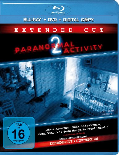  - Paranormal Activity 2 (Extended Cut, inkl. DVD + Digital Copy) [Blu-ray]