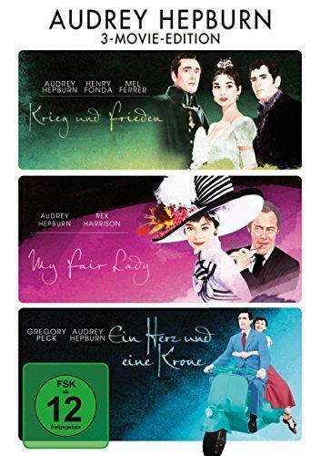  - Audrey Hepburn 3-Movie-Edition (Krieg und Frieden / My Fair Lady / Ein Herz und eine Krone)[3 DVDs]