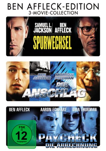  - Ben Affleck-Edition (Spurwechsel / Paycheck / Der Anschlag) [3 DVDs]