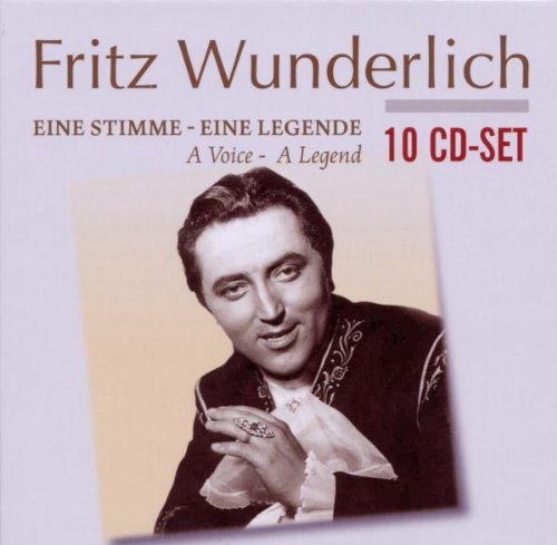 Wunderlich , Fritz - Eine Stimme - Eine Legende / A Voice - A Legend (10 CD-SET)