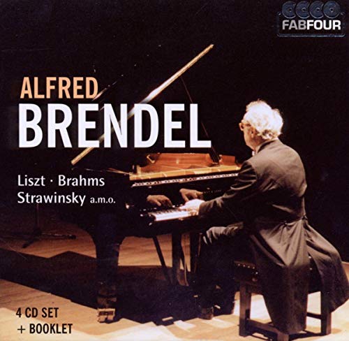 Brendel , Alfred - Liszt Brahms Strawinsky a.m.o. (4 CD SET   BOOKLET)