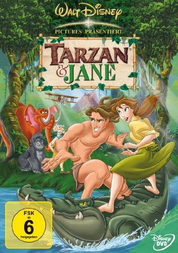 DVD - Disney`s - Tarzan & Jane