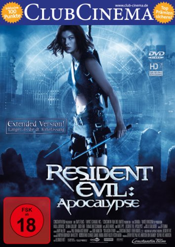 DVD - ClubCinema - Resident Evil - Apocalypse