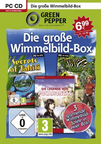  - Wimmelbild-Spiele-Box - (Green Pepper)