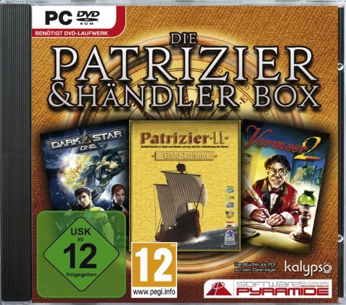  - Patrizier + Händler Box (Patrizier 2 Gold, Vermeer 2, Darkstar One) [Software Pyramide]