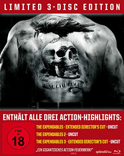  - The Expendables Trilogy - Steelbook/Uncut [Blu-ray] [Limited Edition]