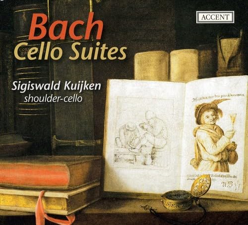 Sigiswald Kuijken, Johann Sebastian Bach, - - Bach: The Cellosuites BWV 1007-1012 (gespielt auf einem Violoncello da spalla