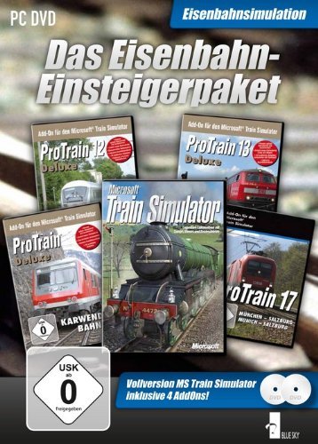  - Eisenbahn Einsteigerpaket MSTS HP + 4Strecken