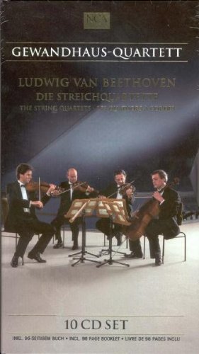 Gewandhaus-Quartett - Ludwig van Beethoven - Die Streichquartette (10 CD Set)