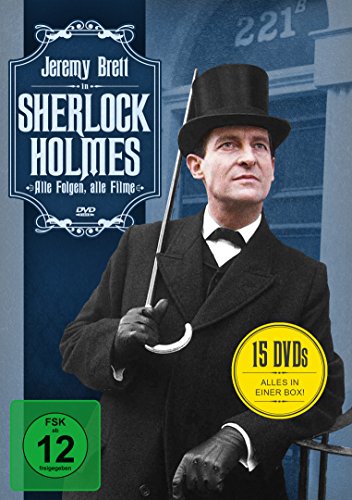 DVD - Sherlock Holmes - Alle Folgen, alle Filme (15 DVDs)