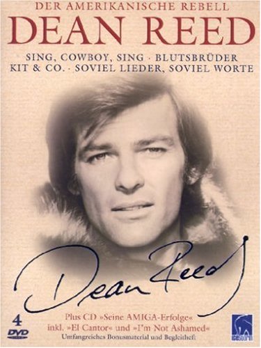 DVD - Dean Reed - Der Amerikanische Rebell (4DVDs / 1 CD / 5 Postcards)