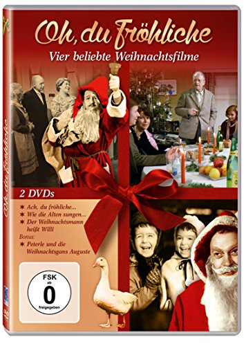 DVD - Oh, du Fröhliche (Ach, du fröhliche... - Wie die Alten sungen... - Der Weihnachtsmann heißt Willi - Peterle und die Weihnachtsgans Auguste) [2 DVDs]